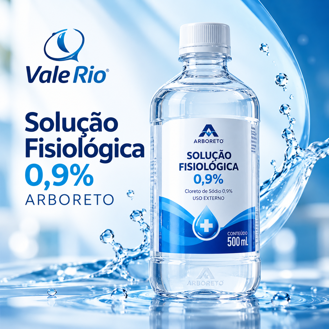 Solução Fisiológica 0,9% Arboreto